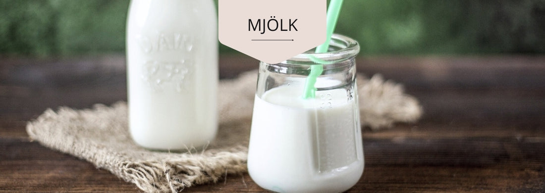 mjölk och huden