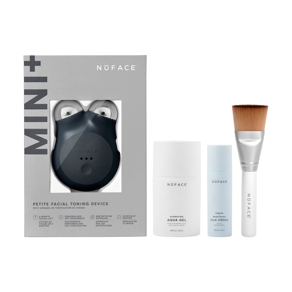 NuFACE® MINI+ Starter Kit - Midnight Black